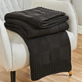Cozy Cloud Knit Throw Blanket